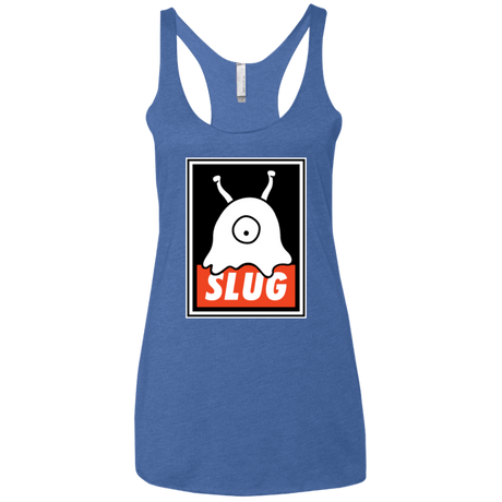 T-Shirts Vintage Royal / X-Small Slug Women's Triblend Racerback Tank