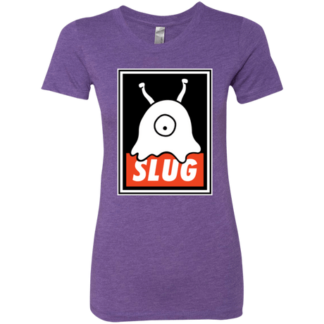 T-Shirts Purple Rush / Small Slug Women's Triblend T-Shirt