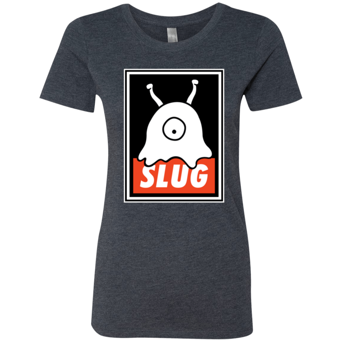 T-Shirts Vintage Navy / Small Slug Women's Triblend T-Shirt