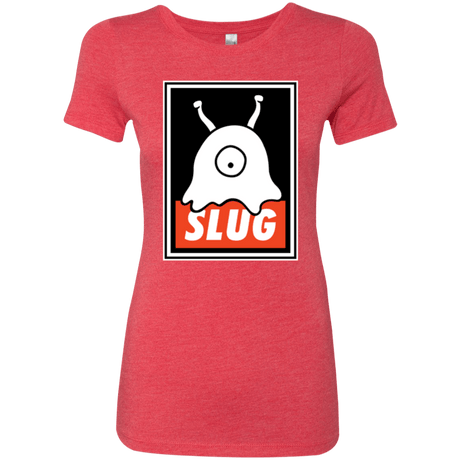 T-Shirts Vintage Red / Small Slug Women's Triblend T-Shirt
