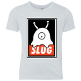 T-Shirts Heather White / YXS Slug Youth Triblend T-Shirt