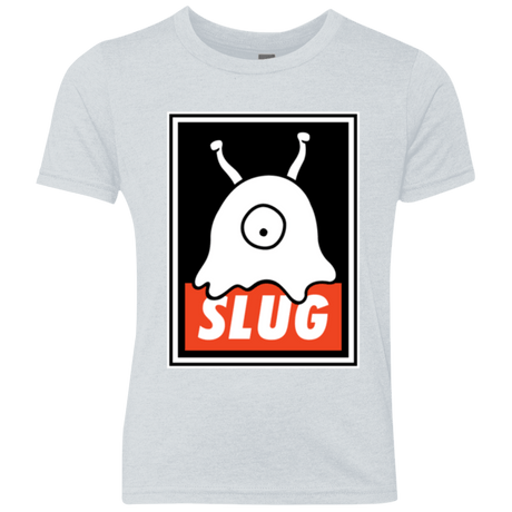 T-Shirts Heather White / YXS Slug Youth Triblend T-Shirt