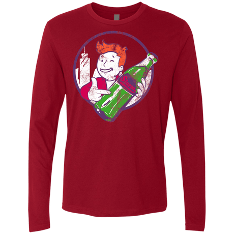 T-Shirts Cardinal / Small Slurm Cola Men's Premium Long Sleeve