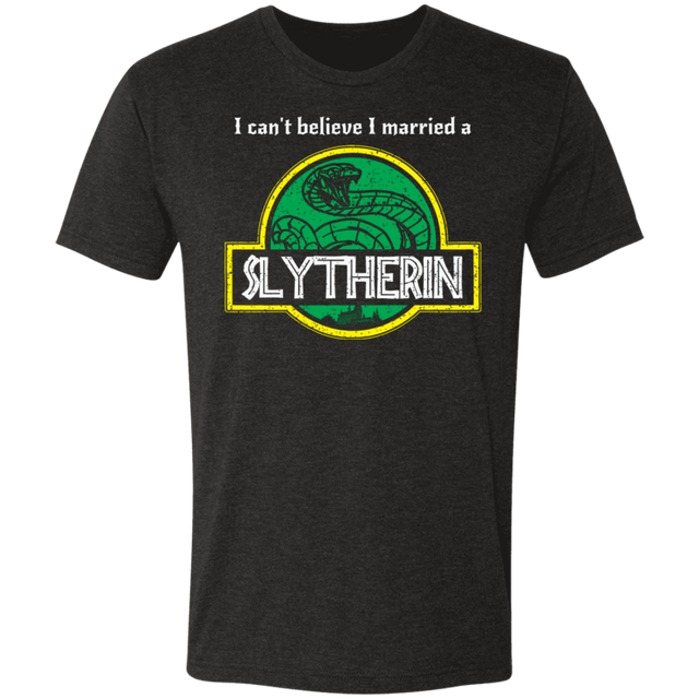 T-Shirts Vintage Black / S Slytherin Men's Triblend T-Shirt