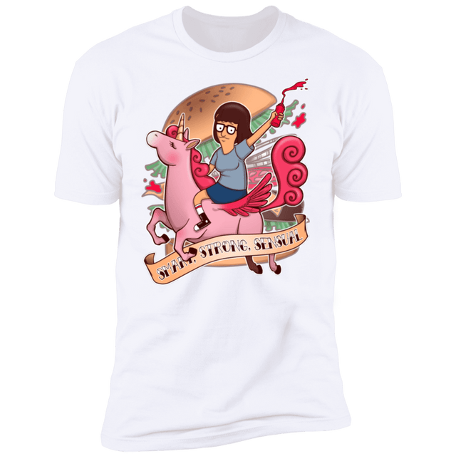 T-Shirts White / S Smart Strong Sensual Men's Premium T-Shirt