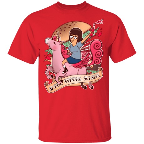 T-Shirts Red / YXS Smart Strong Sensual Youth T-Shirt