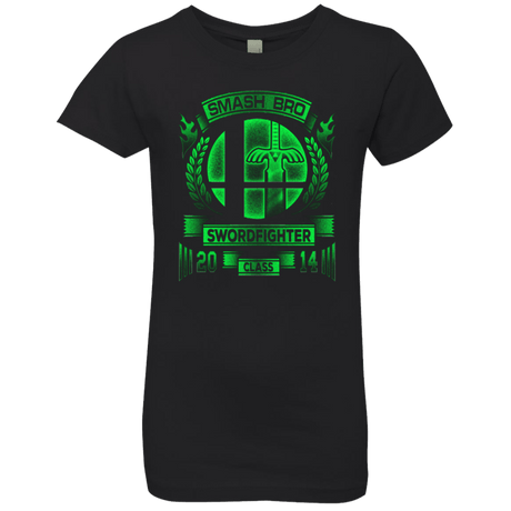 T-Shirts Black / YXS Smash bros Swordfighter Girls Premium T-Shirt