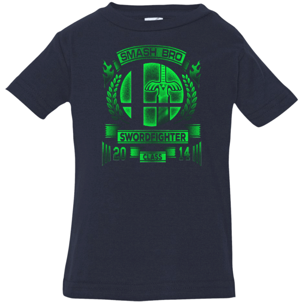 T-Shirts Navy / 6 Months Smash bros Swordfighter Infant Premium T-Shirt