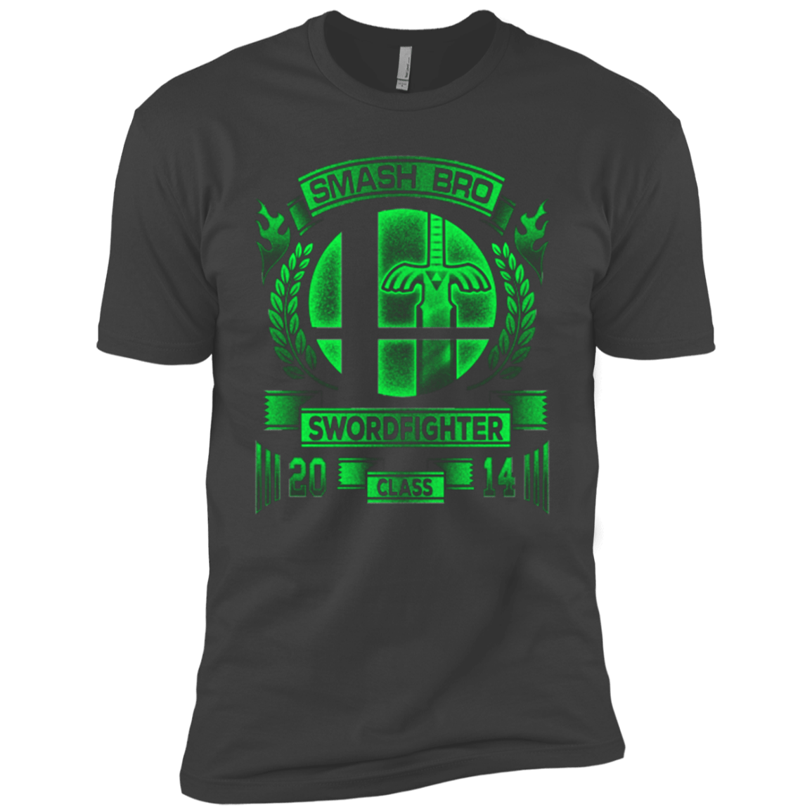 T-Shirts Heavy Metal / X-Small Smash bros Swordfighter Men's Premium T-Shirt