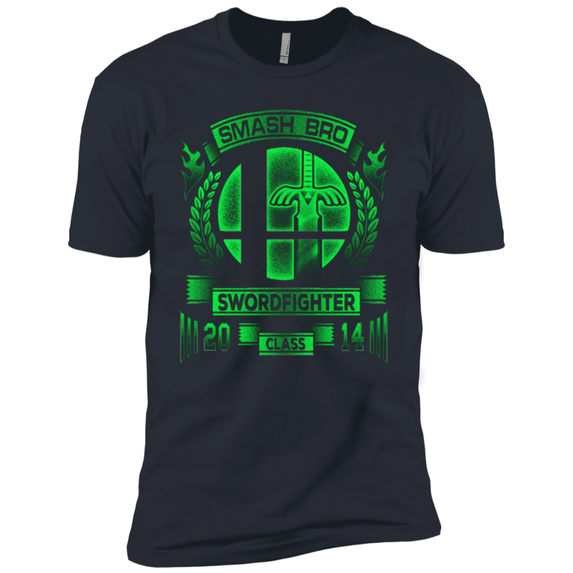 T-Shirts Indigo / X-Small Smash bros Swordfighter Men's Premium T-Shirt