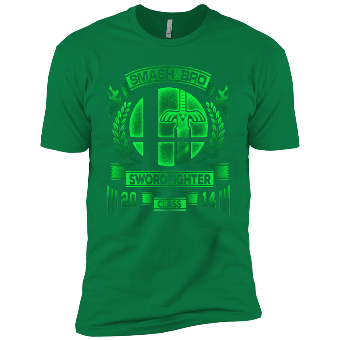 T-Shirts Kelly Green / X-Small Smash bros Swordfighter Men's Premium T-Shirt