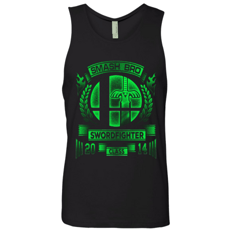 T-Shirts Black / Small Smash bros Swordfighter Men's Premium Tank Top