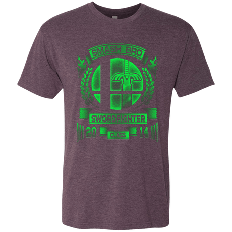 T-Shirts Vintage Purple / Small Smash bros Swordfighter Men's Triblend T-Shirt