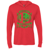 T-Shirts Vintage Red / X-Small Smash bros Swordfighter Triblend Long Sleeve Hoodie Tee