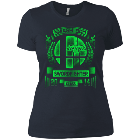 T-Shirts Indigo / X-Small Smash bros Swordfighter Women's Premium T-Shirt
