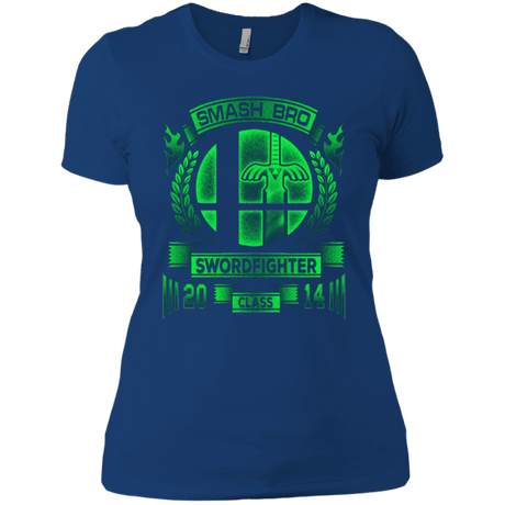 T-Shirts Royal / X-Small Smash bros Swordfighter Women's Premium T-Shirt