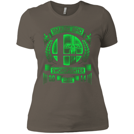 T-Shirts Warm Grey / X-Small Smash bros Swordfighter Women's Premium T-Shirt