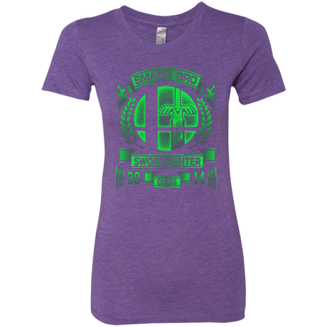 T-Shirts Purple Rush / Small Smash bros Swordfighter Women's Triblend T-Shirt