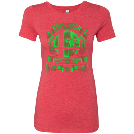 T-Shirts Vintage Red / Small Smash bros Swordfighter Women's Triblend T-Shirt