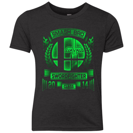 T-Shirts Vintage Black / YXS Smash bros Swordfighter Youth Triblend T-Shirt