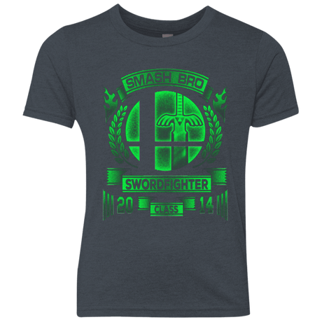 T-Shirts Vintage Navy / YXS Smash bros Swordfighter Youth Triblend T-Shirt