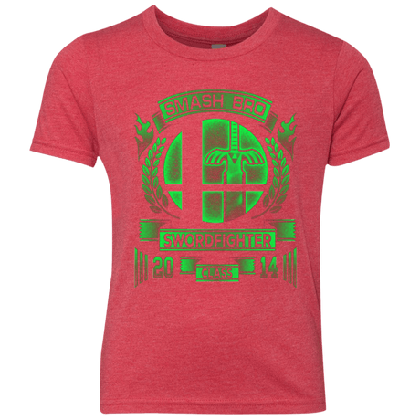 T-Shirts Vintage Red / YXS Smash bros Swordfighter Youth Triblend T-Shirt