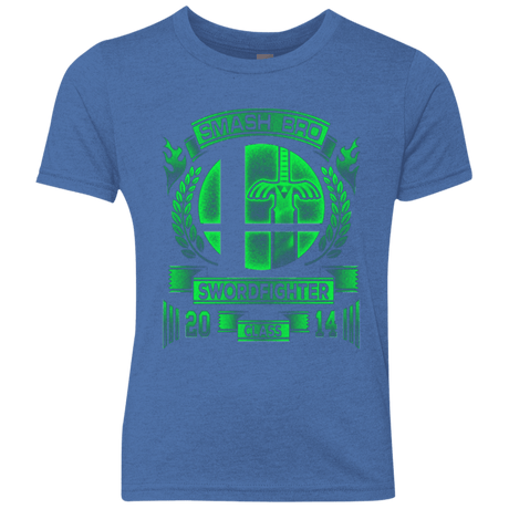 T-Shirts Vintage Royal / YXS Smash bros Swordfighter Youth Triblend T-Shirt