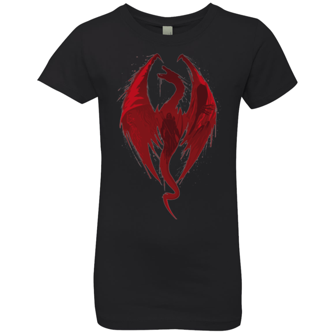 T-Shirts Black / YXS Smaug's Bane Girls Premium T-Shirt