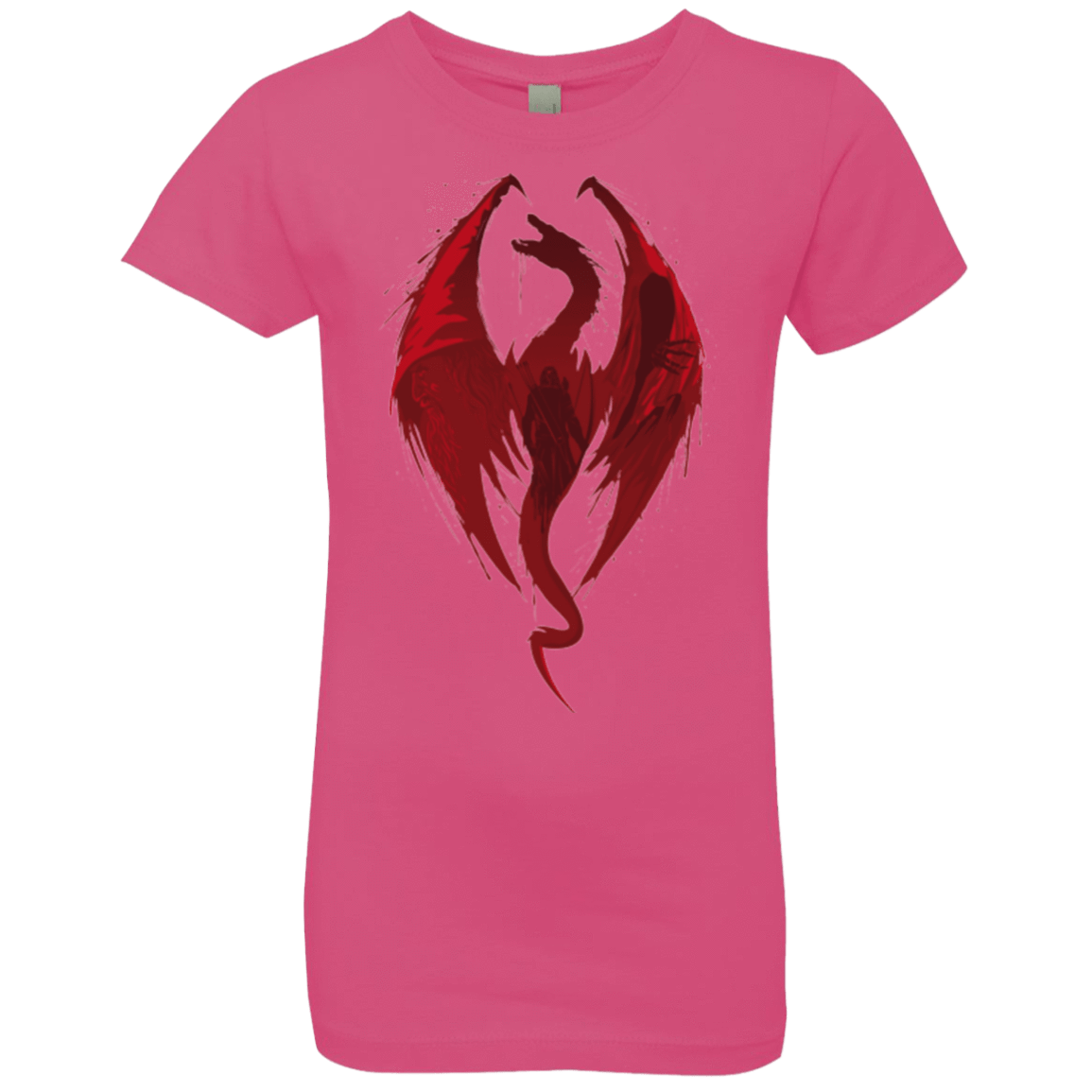 T-Shirts Hot Pink / YXS Smaug's Bane Girls Premium T-Shirt