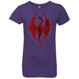 T-Shirts Purple Rush / YXS Smaug's Bane Girls Premium T-Shirt
