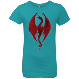 T-Shirts Tahiti Blue / YXS Smaug's Bane Girls Premium T-Shirt