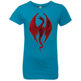 T-Shirts Turquoise / YXS Smaug's Bane Girls Premium T-Shirt