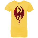 T-Shirts Vibrant Yellow / YXS Smaug's Bane Girls Premium T-Shirt