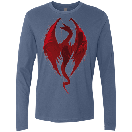 T-Shirts Indigo / Small Smaug's Bane Men's Premium Long Sleeve