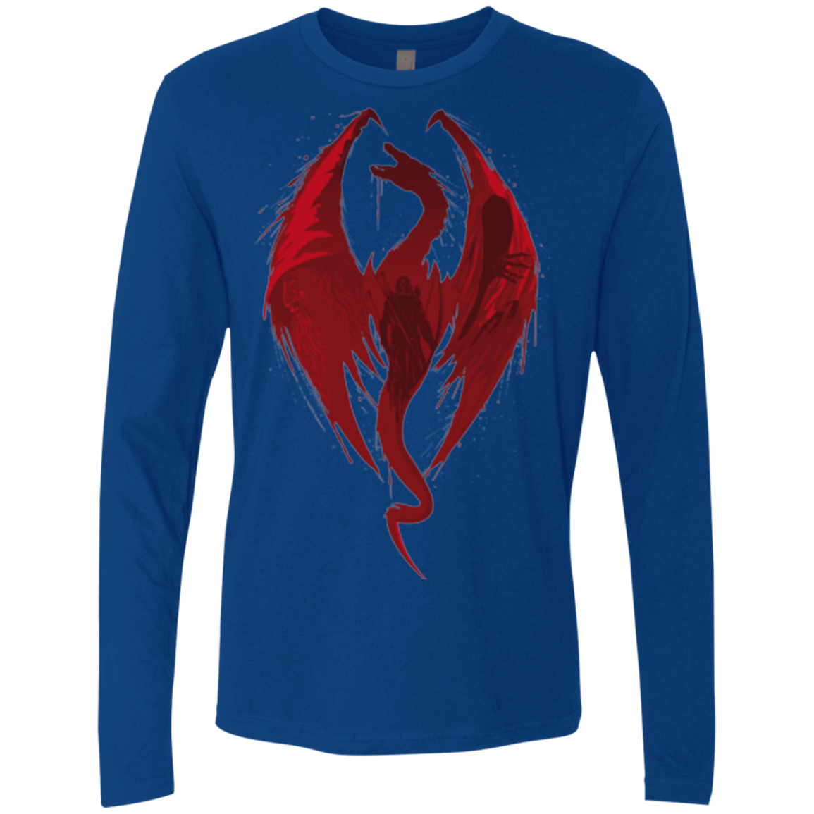 T-Shirts Royal / Small Smaug's Bane Men's Premium Long Sleeve