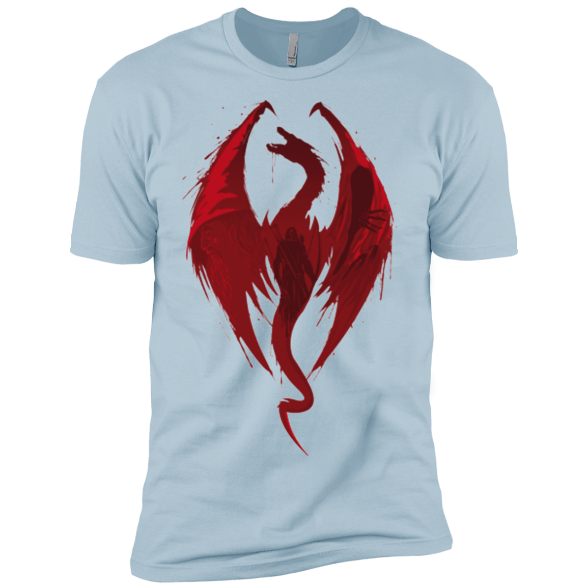 T-Shirts Light Blue / X-Small Smaug's Bane Men's Premium T-Shirt