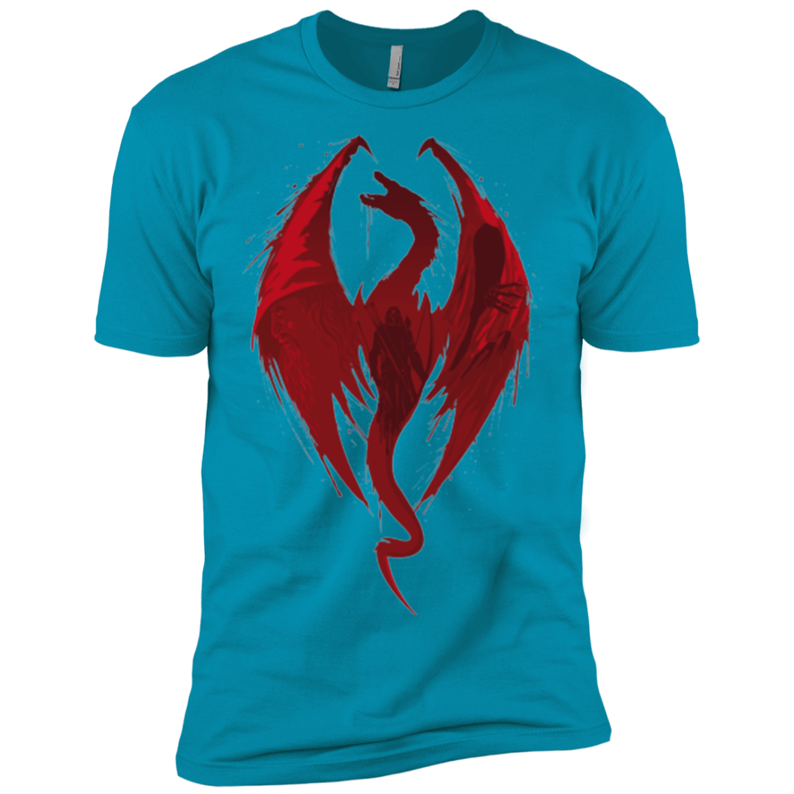 T-Shirts Turquoise / X-Small Smaug's Bane Men's Premium T-Shirt