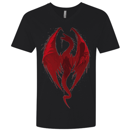 T-Shirts Black / X-Small Smaug's Bane Men's Premium V-Neck