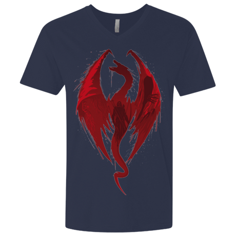 T-Shirts Midnight Navy / X-Small Smaug's Bane Men's Premium V-Neck
