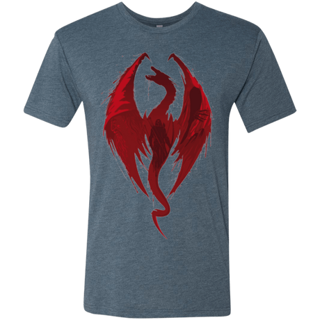 T-Shirts Indigo / Small Smaug's Bane Men's Triblend T-Shirt