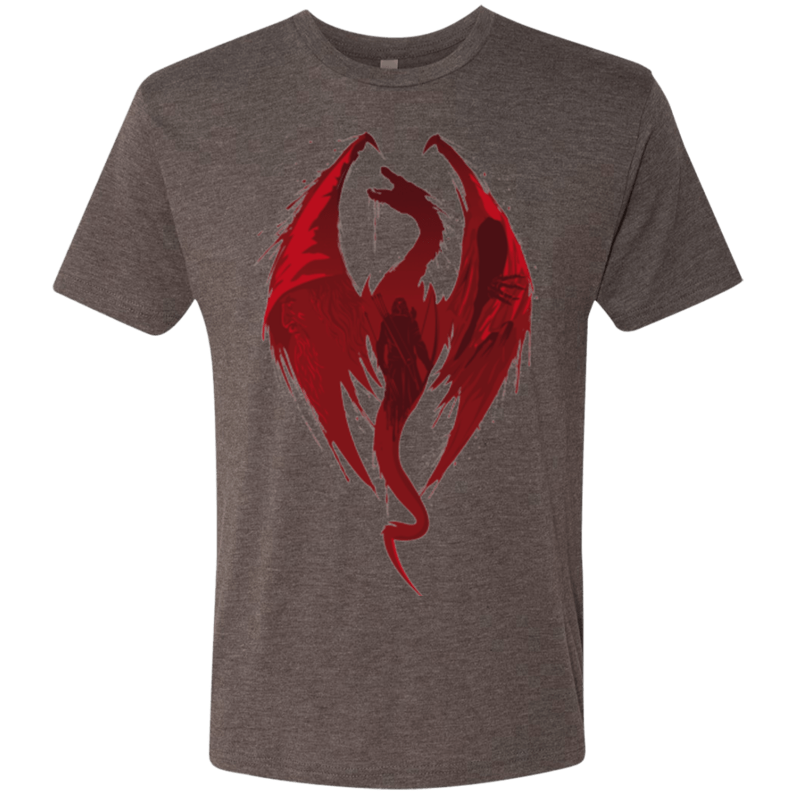 T-Shirts Macchiato / Small Smaug's Bane Men's Triblend T-Shirt