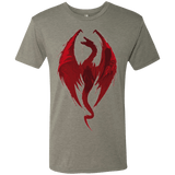 T-Shirts Venetian Grey / Small Smaug's Bane Men's Triblend T-Shirt