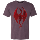 T-Shirts Vintage Purple / Small Smaug's Bane Men's Triblend T-Shirt