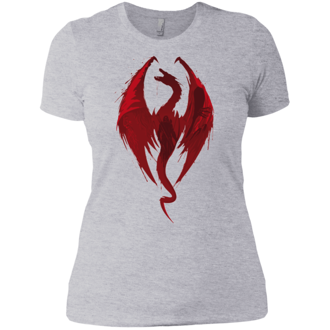 T-Shirts Heather Grey / X-Small Smaug's Bane Women's Premium T-Shirt