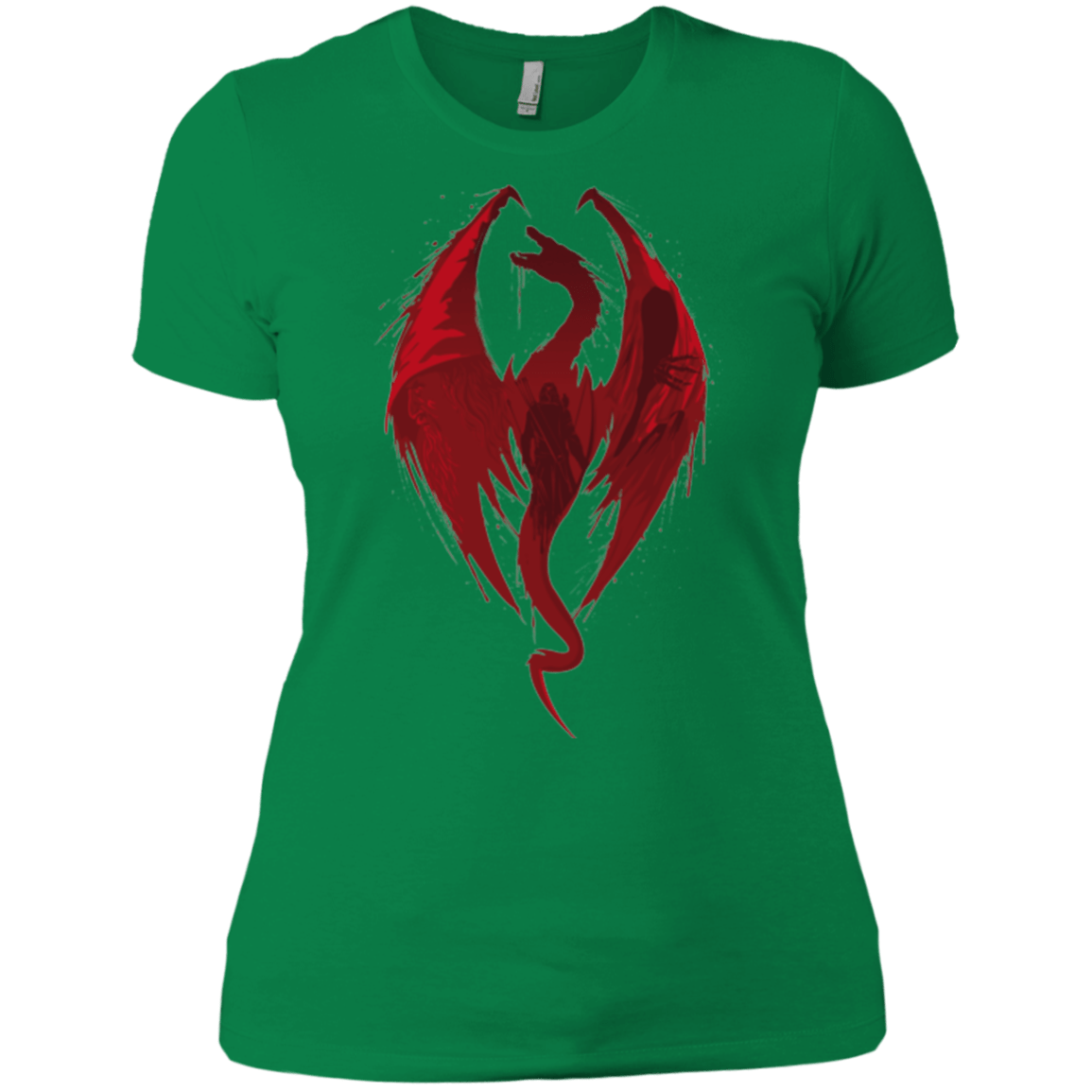T-Shirts Kelly Green / X-Small Smaug's Bane Women's Premium T-Shirt