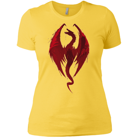 T-Shirts Vibrant Yellow / X-Small Smaug's Bane Women's Premium T-Shirt
