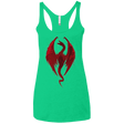 T-Shirts Envy / X-Small Smaug's Bane Women's Triblend Racerback Tank