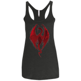 T-Shirts Vintage Black / X-Small Smaug's Bane Women's Triblend Racerback Tank