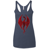 T-Shirts Vintage Navy / X-Small Smaug's Bane Women's Triblend Racerback Tank
