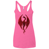 T-Shirts Vintage Pink / X-Small Smaug's Bane Women's Triblend Racerback Tank